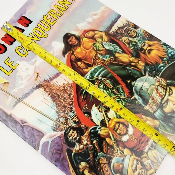 Conan Comic Book French LUG Vintage 1977 TPB Unread - Une Aventure Le Conquerant - Picture 9 of 9